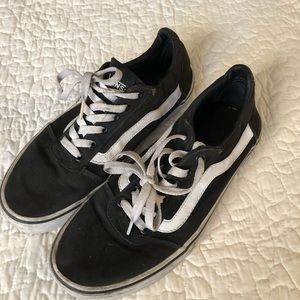 Classic black skater vans